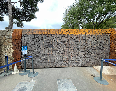 Fin des travaux de rénovation de la porte du Carmel Fin des travaux de rénovation de la porte du Carmel